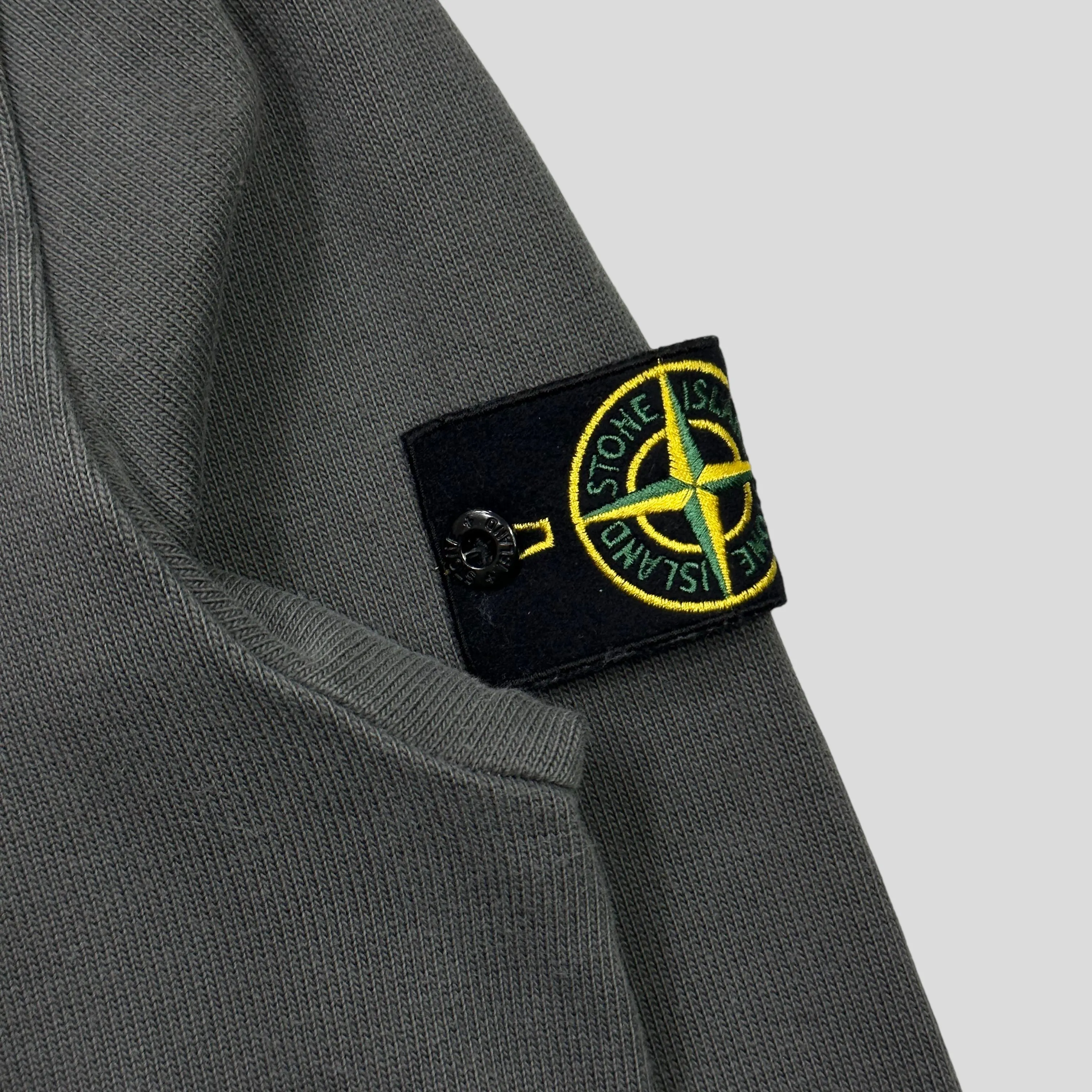 Stone Island AW00 Ribbed Cotton 1/4 Pullover - L