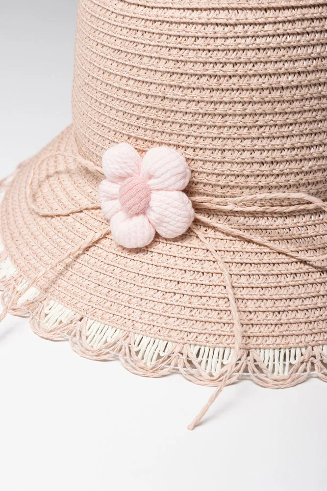 Straw Hat Light Pink