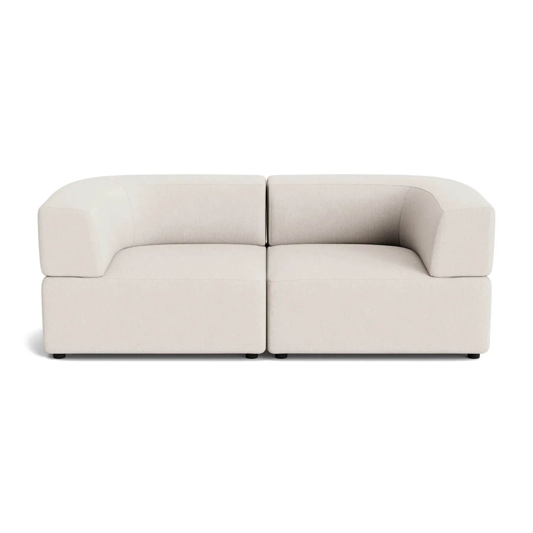 Stretch 3 Seater Sofa - Silex Off White