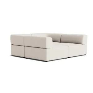 Stretch Pit Sofa - Silex Off White