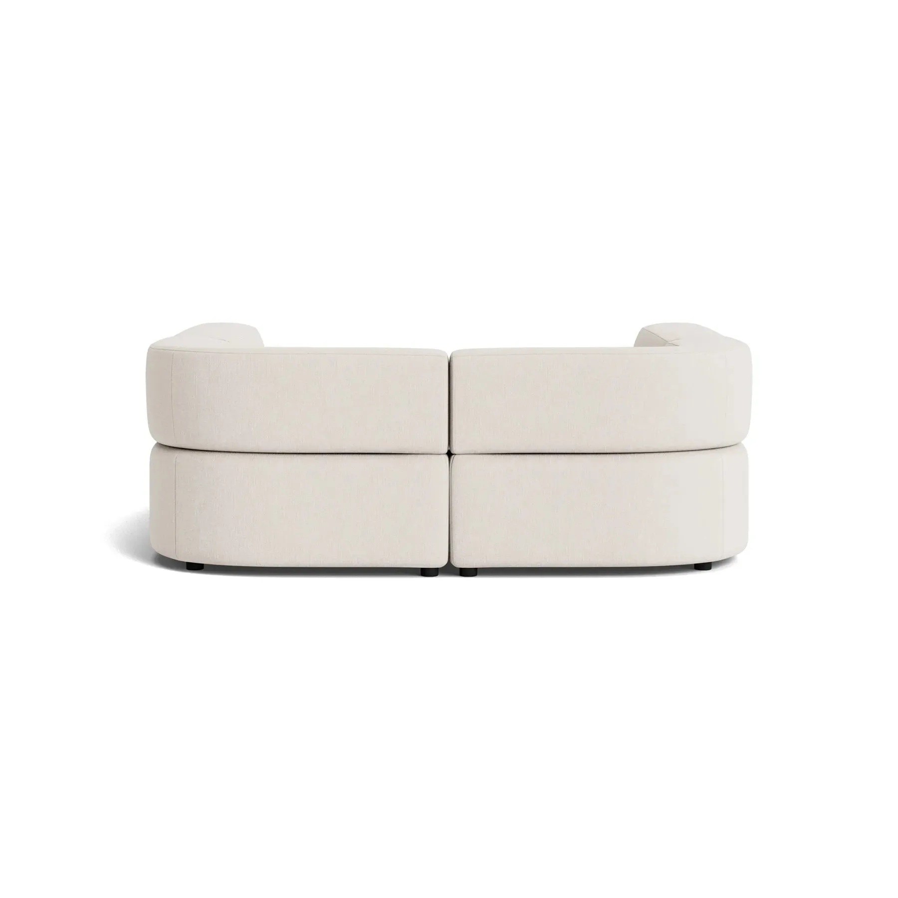 Stretch Pit Sofa - Silex Off White