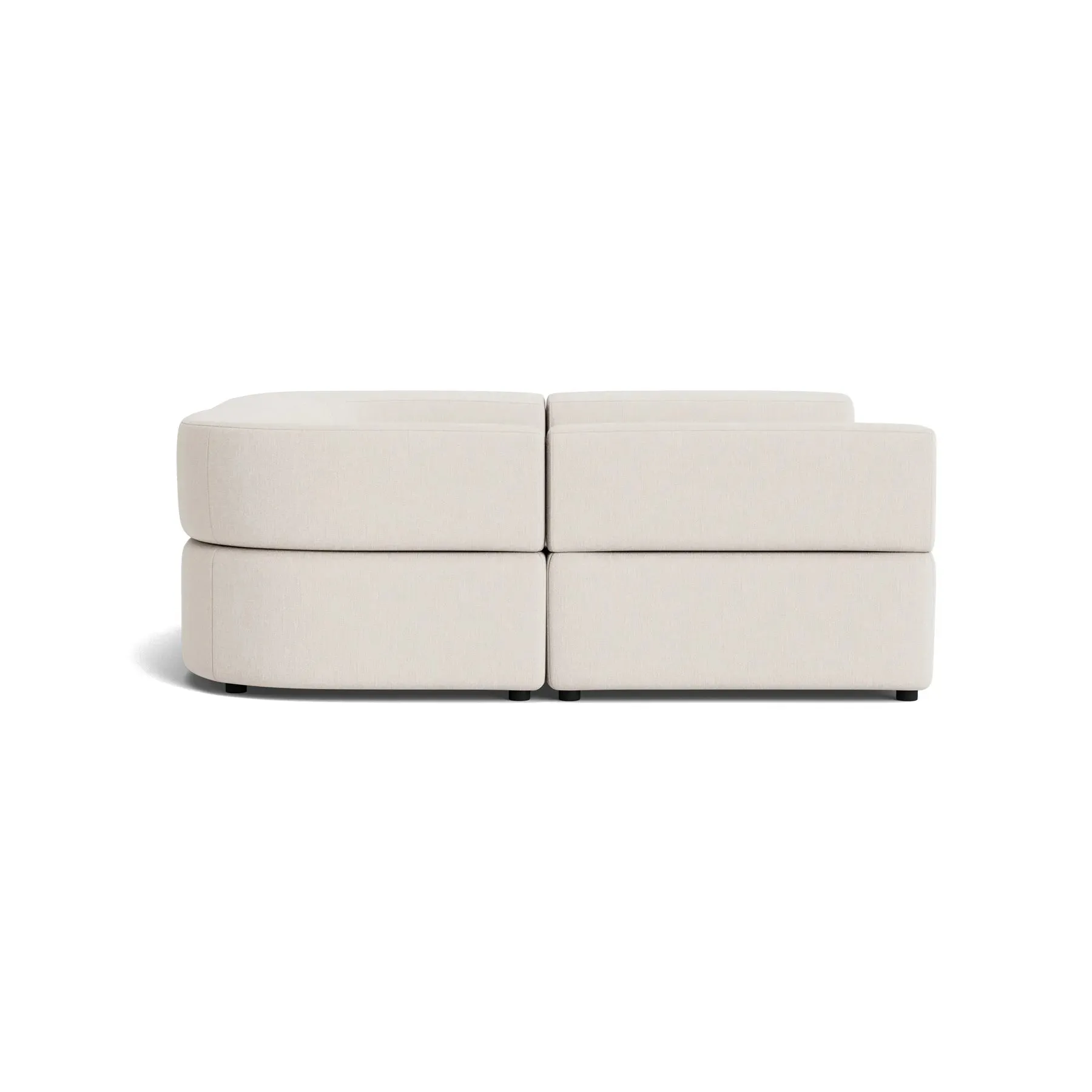 Stretch Pit Sofa - Silex Off White