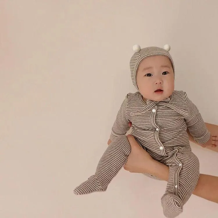 Striped Baby Suit