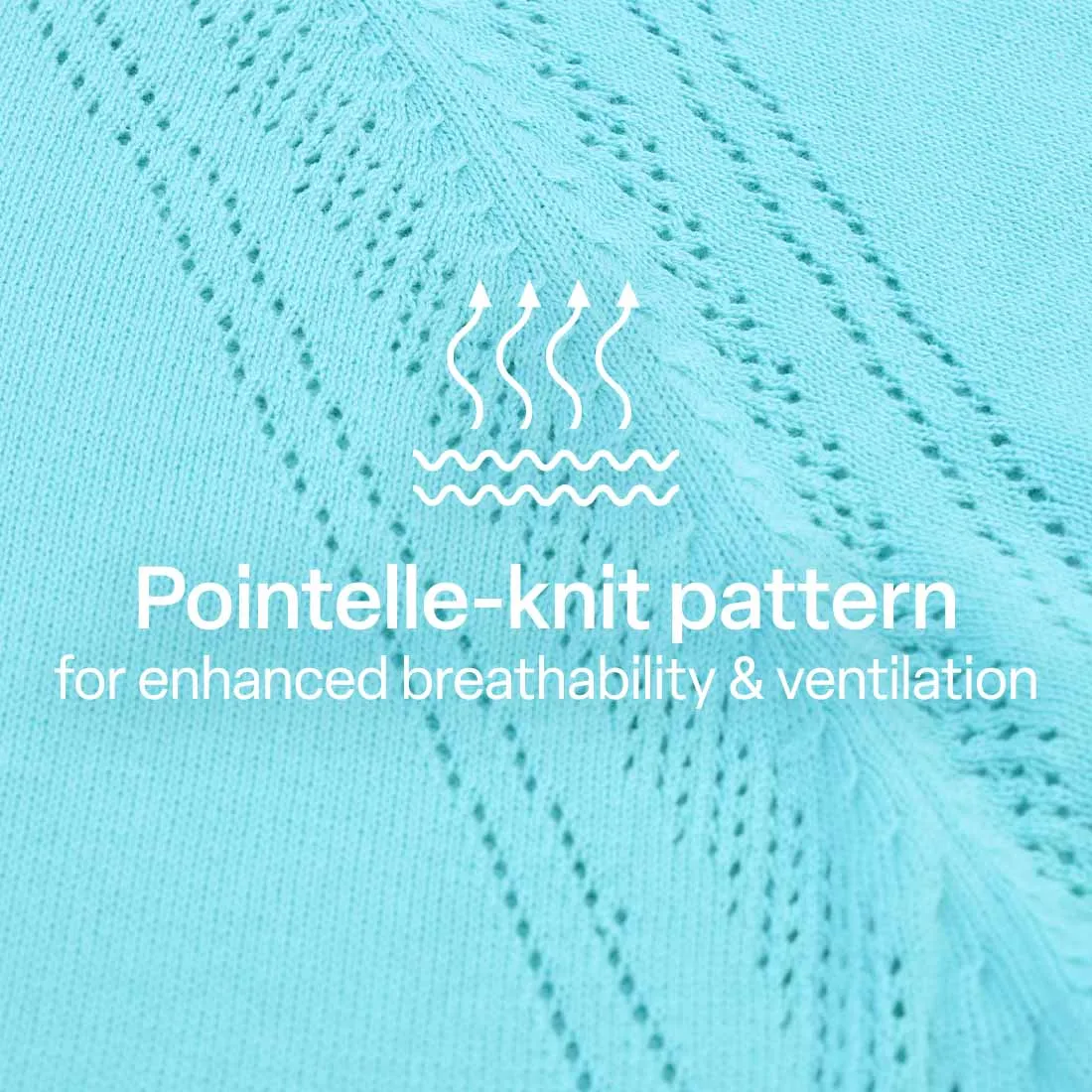 The At-Ease Cotton Knit Pointelle Top