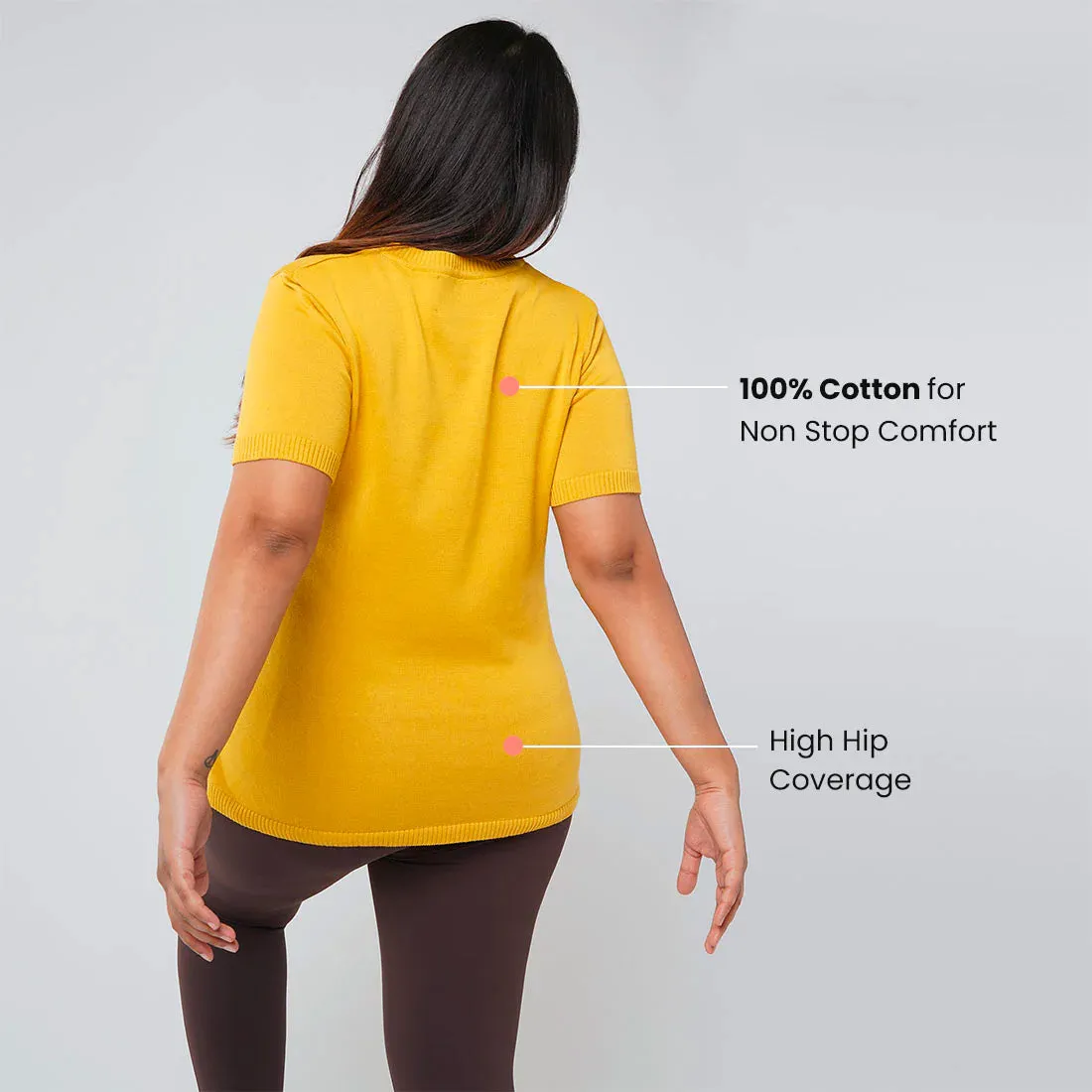 The At-Ease Cotton Knit Top