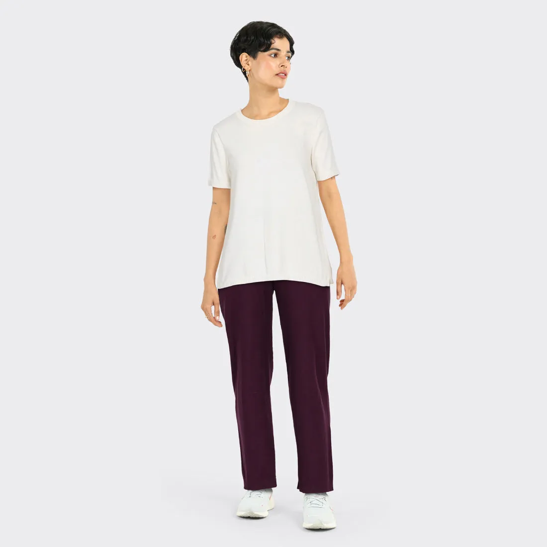 The At-Ease Cotton Knit Top