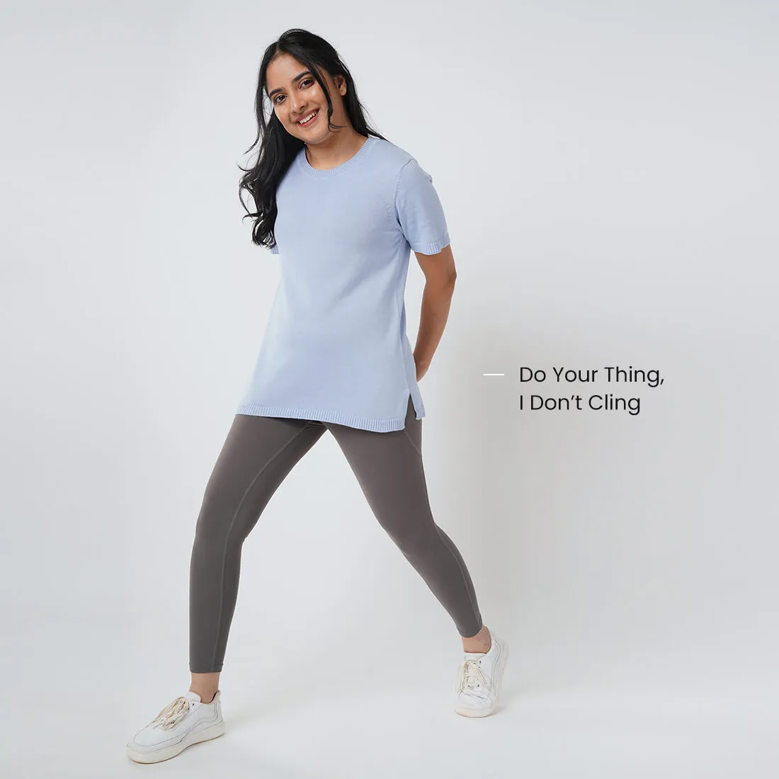 The At-Ease Cotton Knit Top