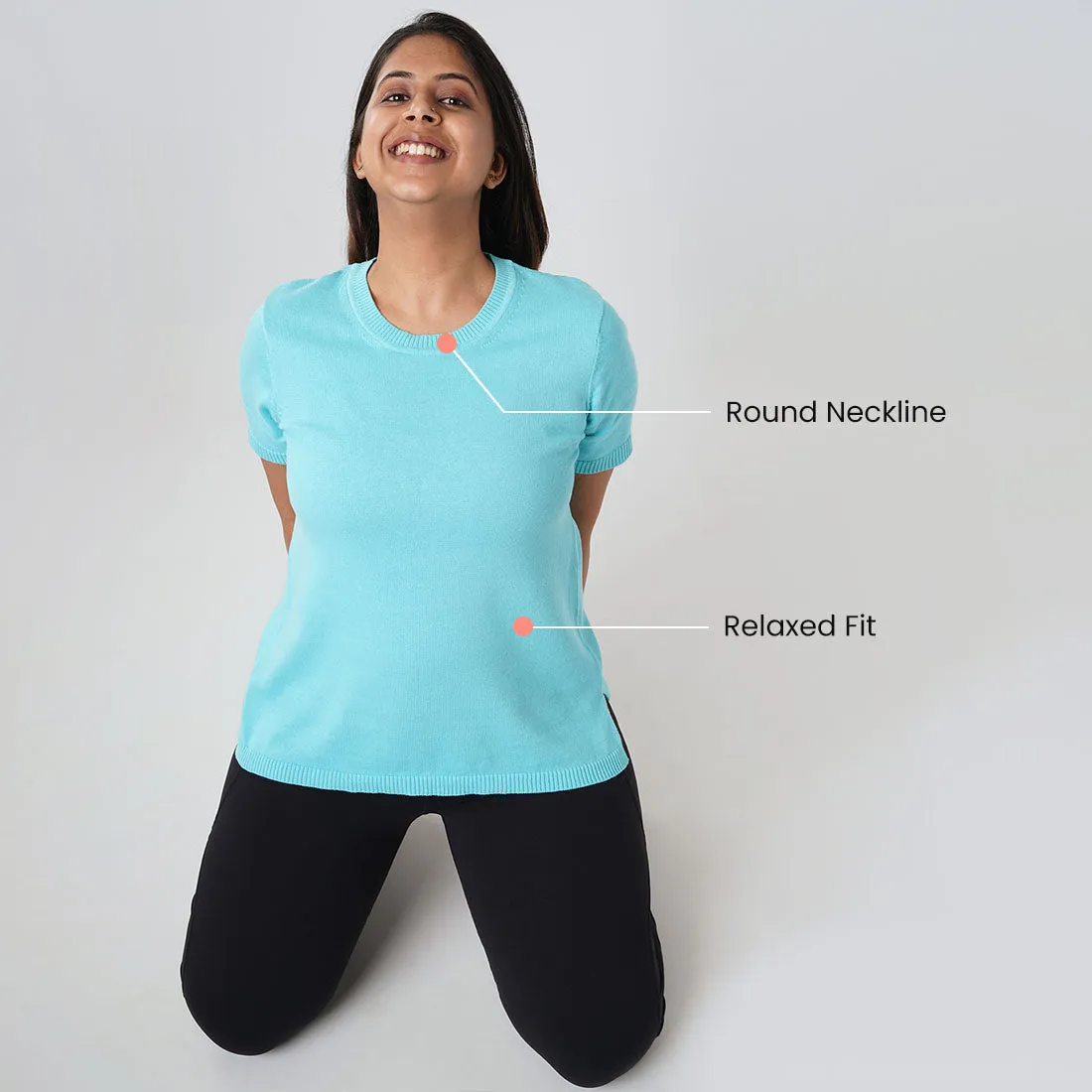 The At-Ease Cotton Knit Top