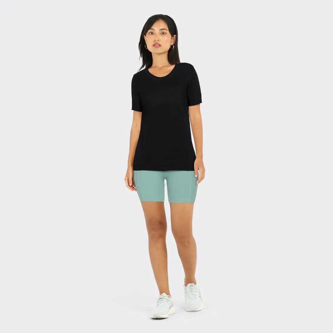 The At-Ease Cotton Knit Top