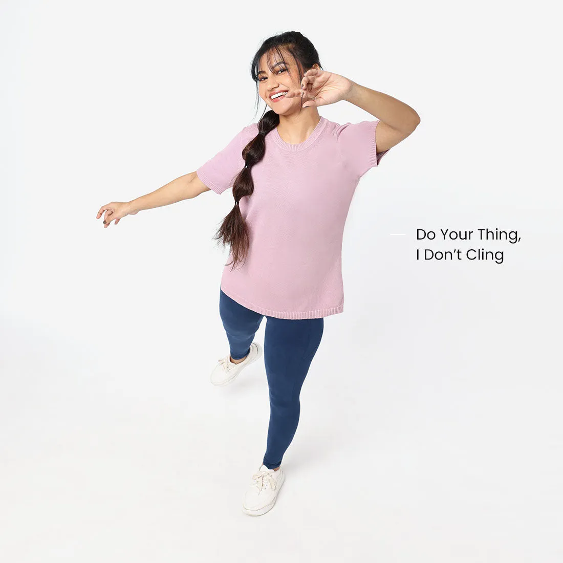 The At-Ease Cotton Knit Top