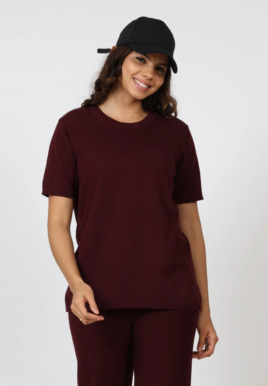 The At-Ease Cotton Knit Top