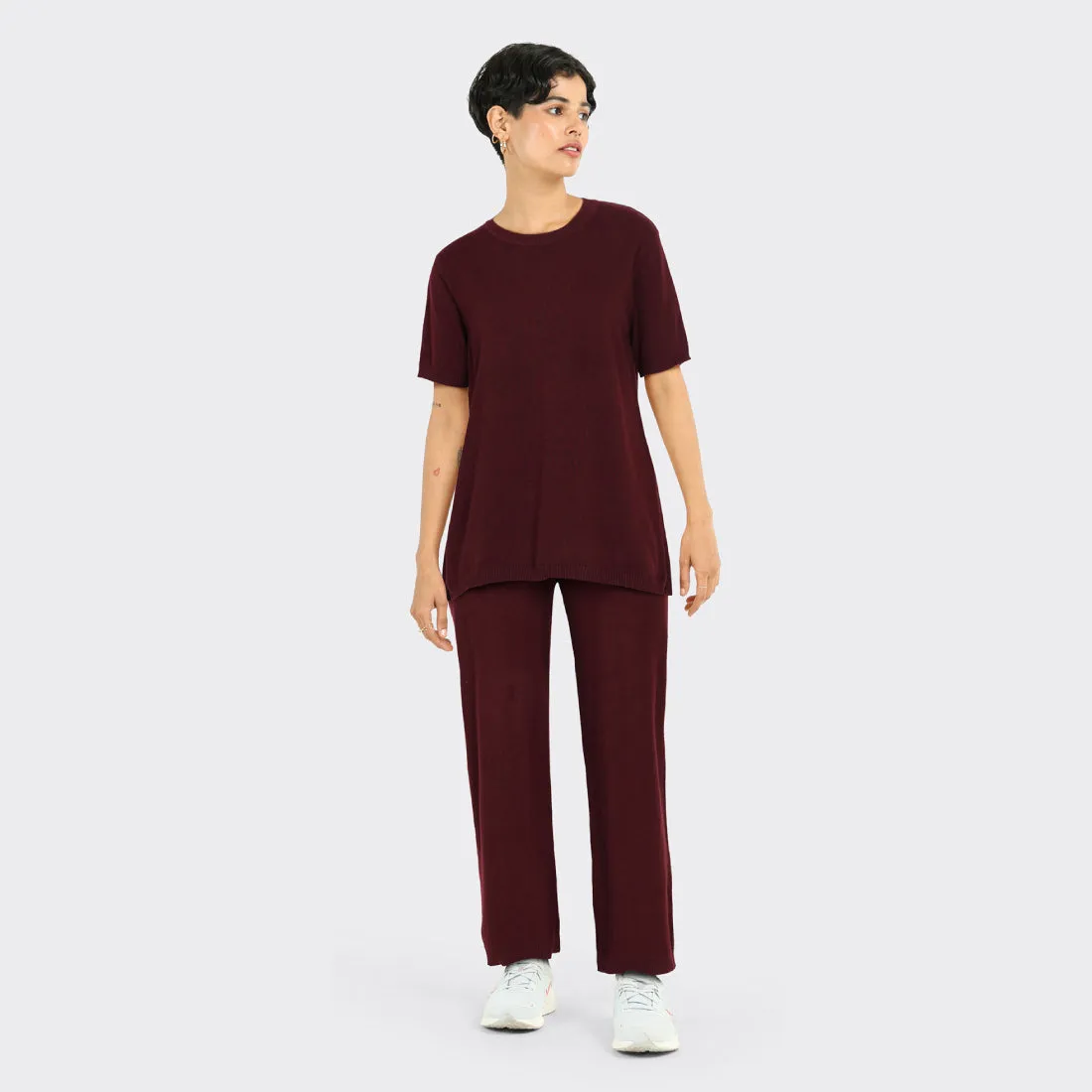 The At-Ease Cotton Knit Top