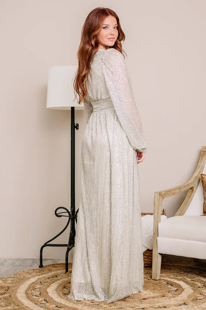 The Whole Room Sparkles Maxi Dress