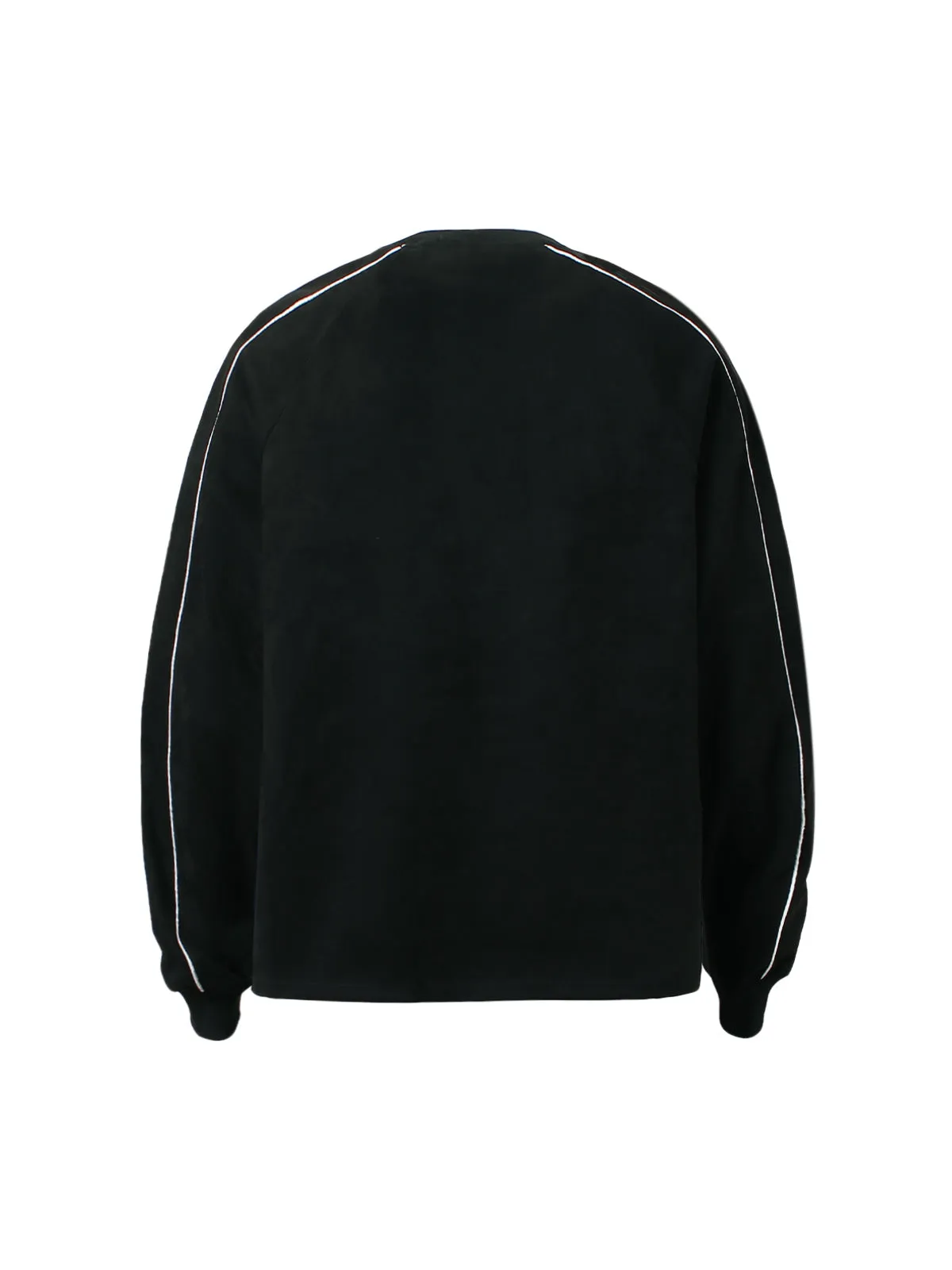 Thesupermade Contrast Color Stitching Long-sleeved T-shirt