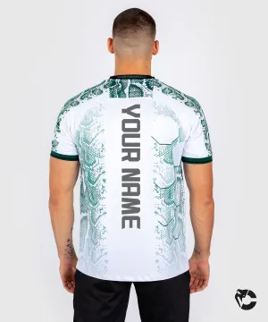 UFC Adrenaline by Venum Personalized Authentic Fight Night Men’s Jersey - Emerald Edition - White/Green