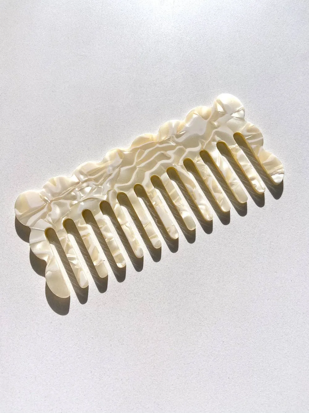 Wavy Acetate Hair Comb