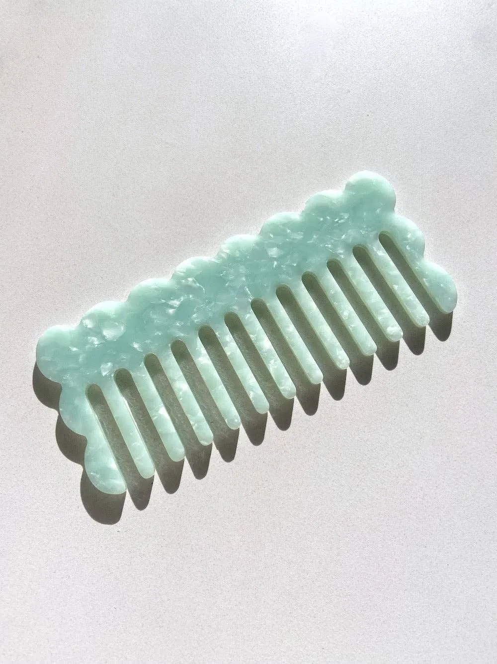 Wavy Acetate Hair Comb