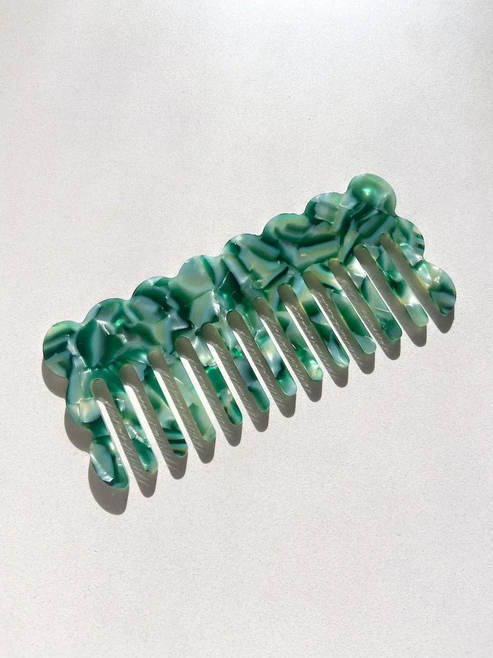 Wavy Acetate Hair Comb